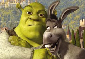 shrek and donkey